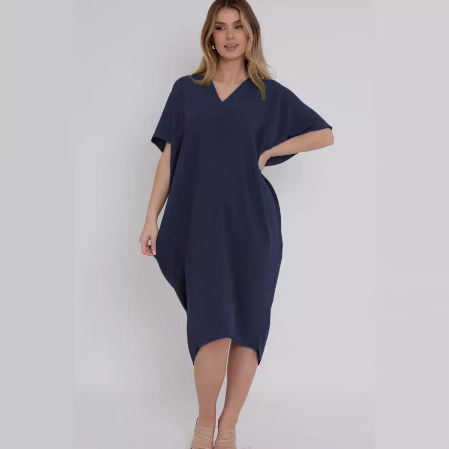 Damen Übergröße Sommerkleid EB