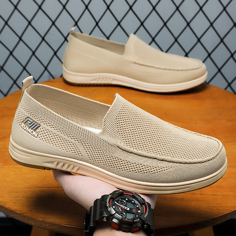 Damen Bequeme und atmungsaktive Slip-On Schuhe EB