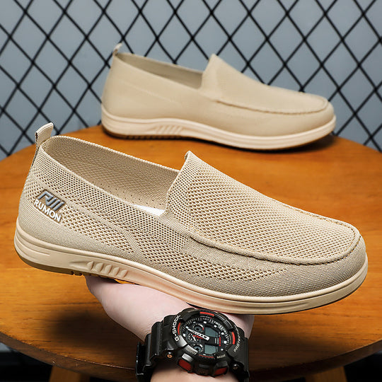 Damen Bequeme und atmungsaktive Slip-On Schuhe EB