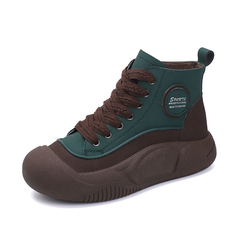 Damen Modische High-Top Sneaker mit rutschfester Sohle und hohem Komfort EB
