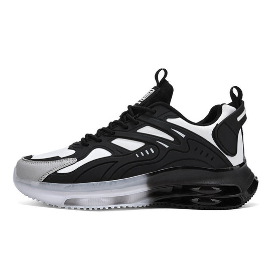 Herren nan futuristischer leistungsorientierter Lifestyle-Sneaker mit durchgehender Luftkammersohle und thermogeformten Kunststoffapplikationen EB
