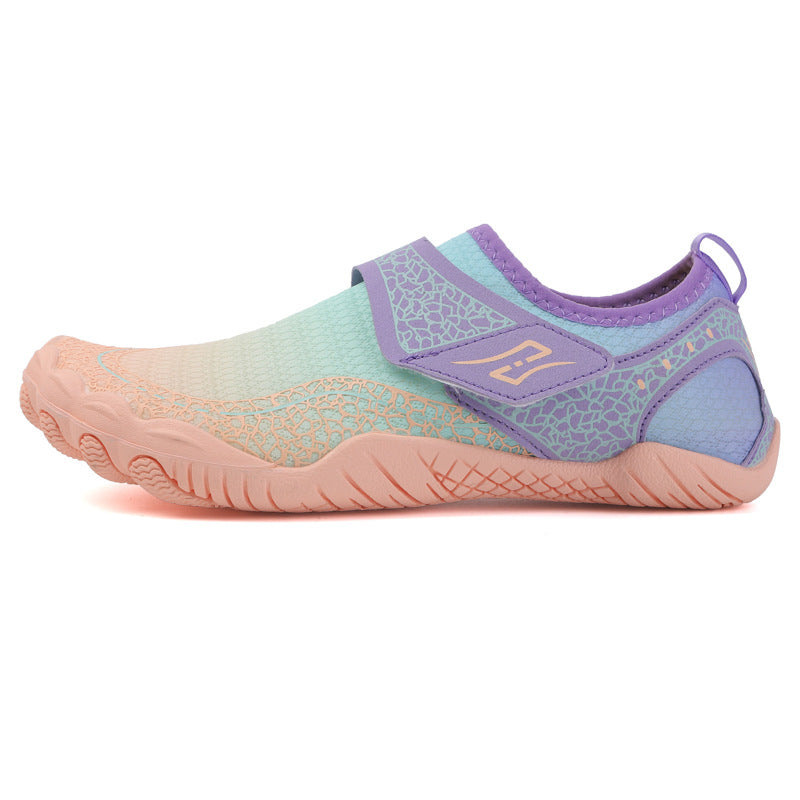 Damen Flexibel konstruiertes Aqua-Badenschuhe EB
