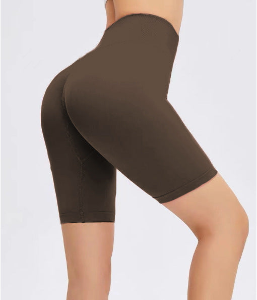Damen Hochgeschnittene Sport-Bermudas mit Formgebung EB