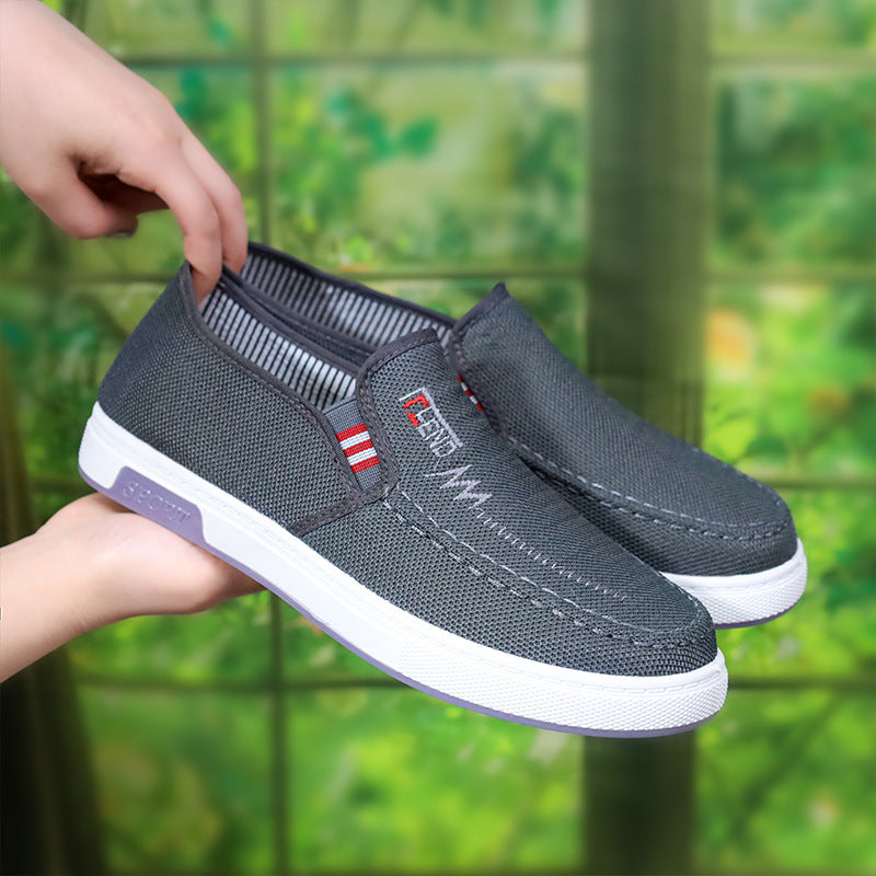 Damen Komfortable Slip-On Sneakers EB