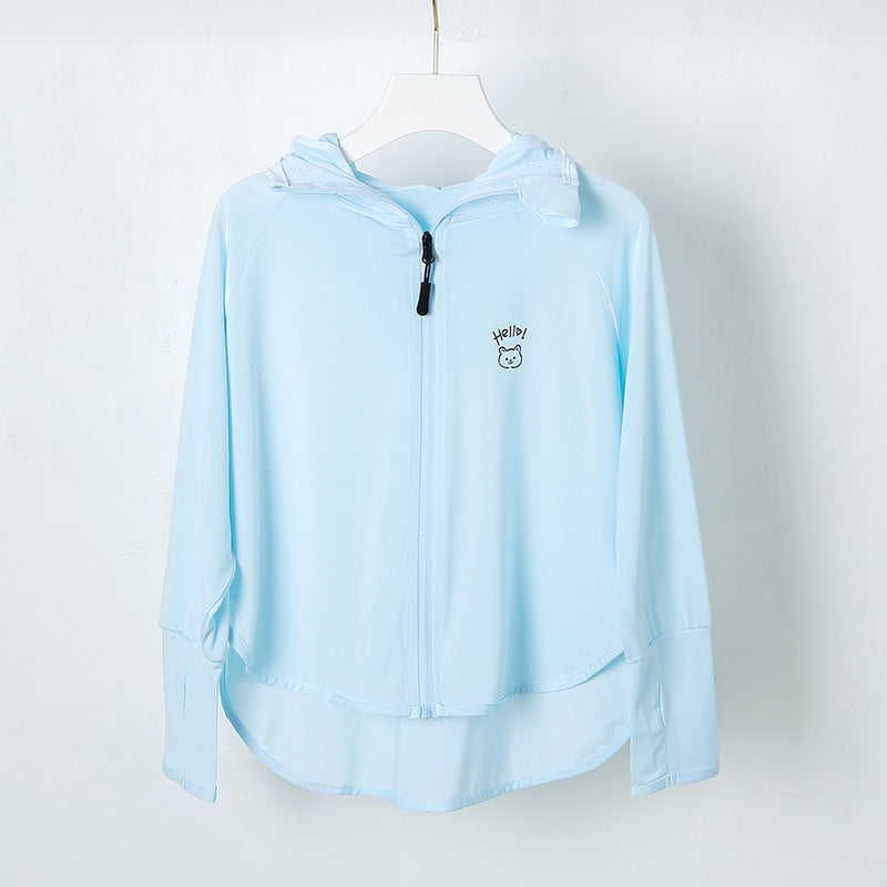 Damen Leichte Sportjacke mit Kapuze und atmungsaktiven Eigenschaften EB