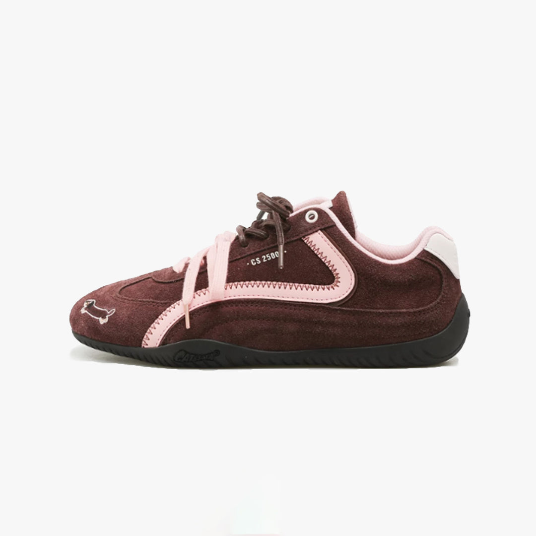 Damen Sportliche Sneaker mit robustem Wildleder und dämpfender Sohle EB