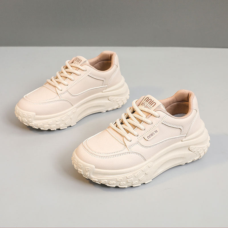 Damen Chunky Sneakers mit dämpfender Sohle und atmungsaktiver Obermaterialstruktur EB