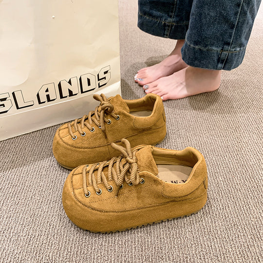 Damen Komfortable Sneaker aus weichem Wildleder EB