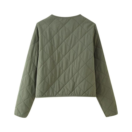 Damen Steppjacke mit praktischen Eingrifftaschen EB