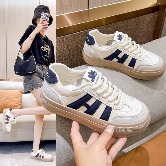 Damen Bequeme Sneakers im sportlich-eleganten Design mit atmungsaktiver Oberfläche EB