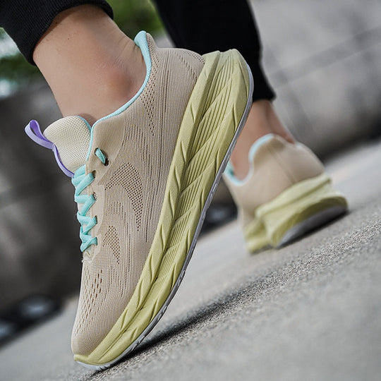 Damen Leichte Laufschuhe mit atmungsaktivem Obermaterial und flexibler Sohle EB