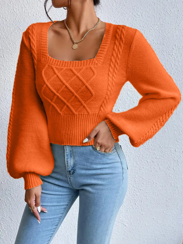Damen Pullover mit eleganter Schnittführung und strukturiertem Design EB
