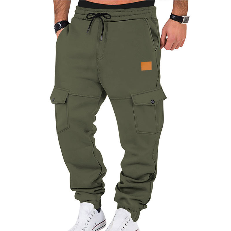 Herren Cargo-Jogginghose mit elastischem Bund und praktischen Taschen EB