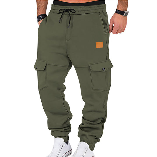 Herren Cargo-Jogginghose mit elastischem Bund und praktischen Taschen EB