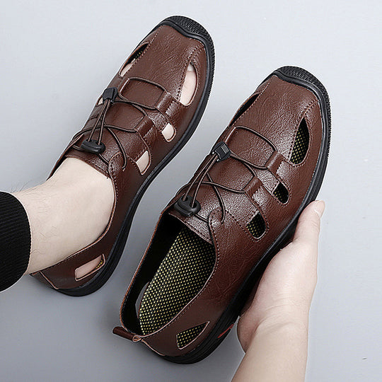 Herren Atmungsaktive Freizeit-Schuhe mit flexibel einstellbarem Schnürsystem EB