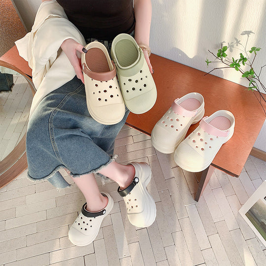 Damen modische Wasserclogs mit rutschfestem Design und verstellbarem Riemen EB