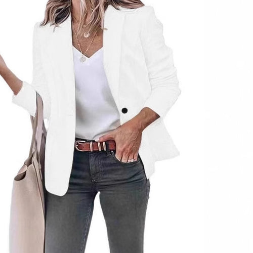 Damen eleganter Blazer mit modernem Schnitt und tailliertem Design EB