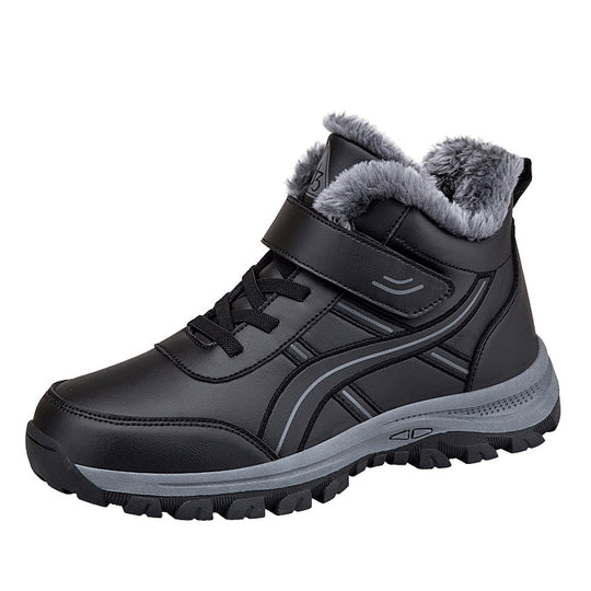 Damen Winterboots mit isolierendem Warmfutter und komfortablem Klettverschluss EB