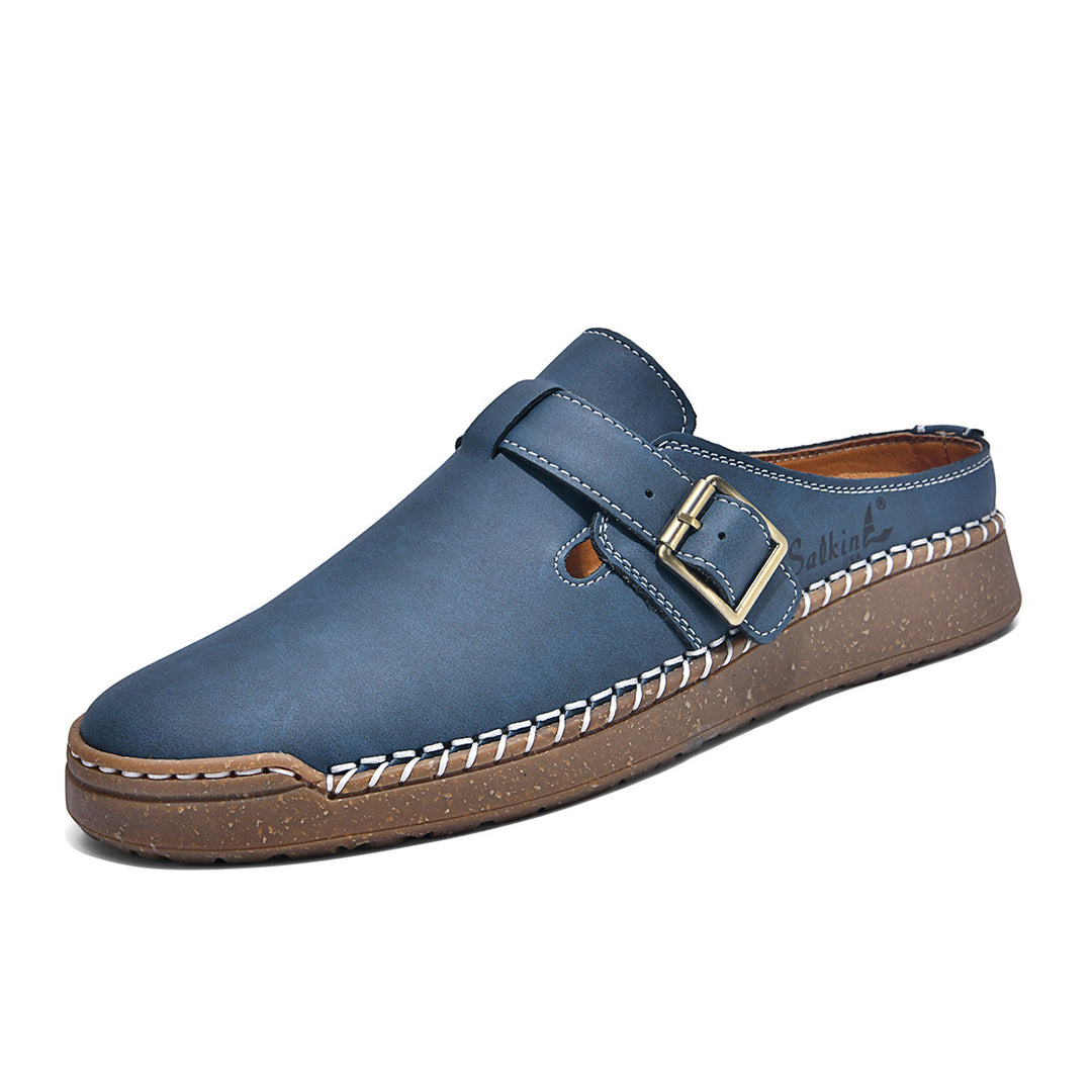 Herren Komfortable Clogs mit verstellbarem Riemen EB