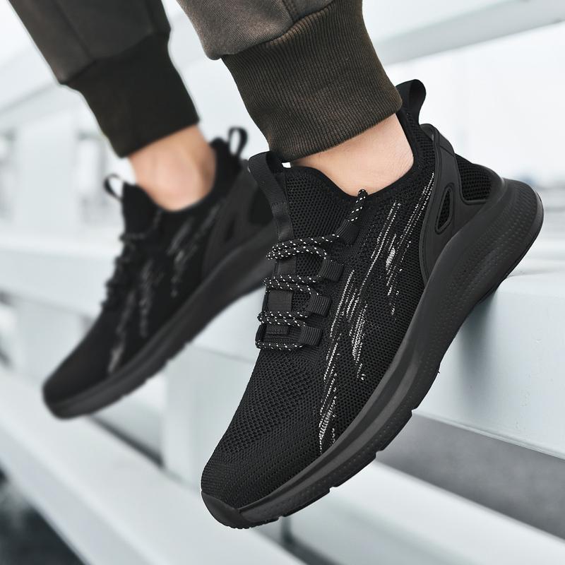 Damen Atmungsaktive Fitness-Sneakers mit rutschfester Sohle EB