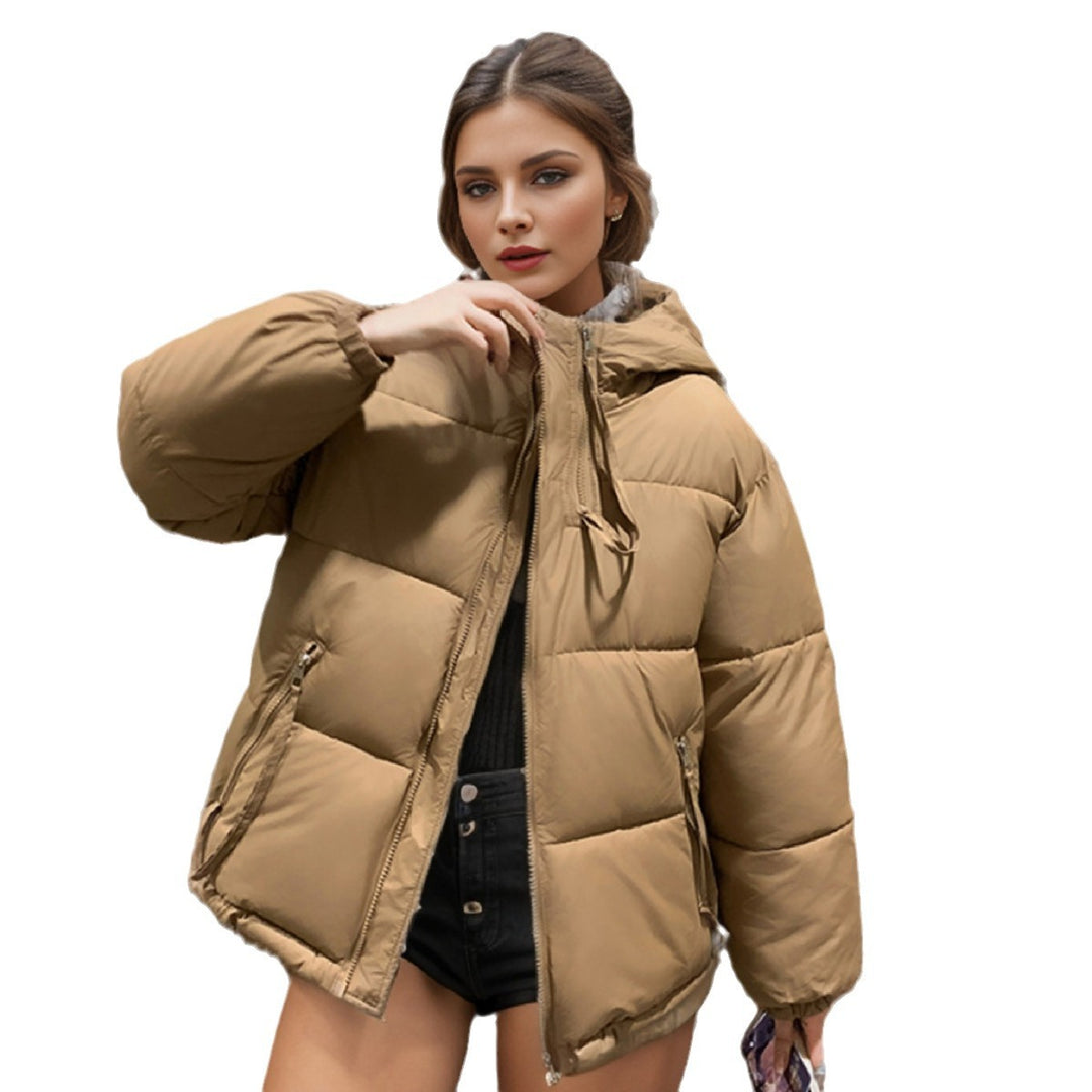 Damen Übergangsjacke mit voluminösen Steppnähten und praktischen Eingrifftaschen EB