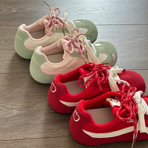 Damen Sportliche Freizeitschuhe mit atmungsaktivem Obermaterial und rutschfester Sohle EB