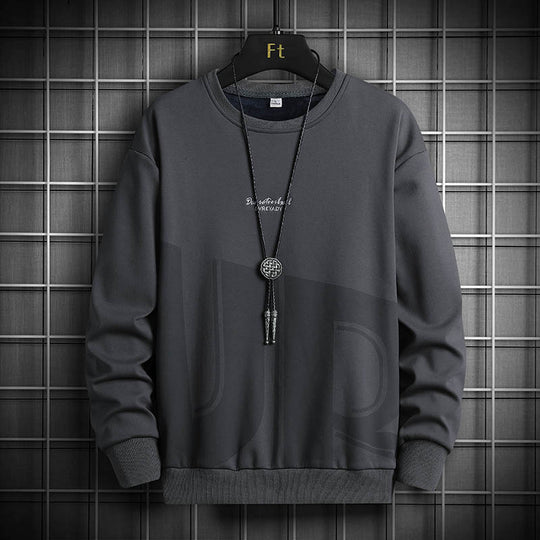Herren lässiger Sweatshirt mit modischem Design EB