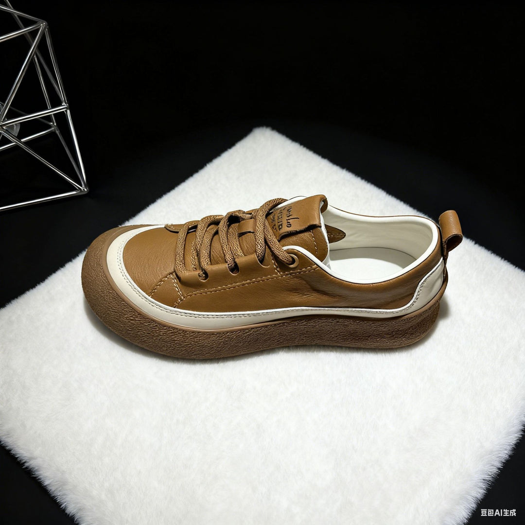 Damen Komfortable Sneakers mit sportlicher Profilsohle EB