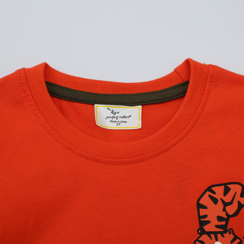 Mädchen T-Shirt mit verspieltem Tiermotiv EB