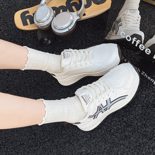 Damen Sportliche Sneakers mit gepolsterter Laufsohle und stilvollem Design EB