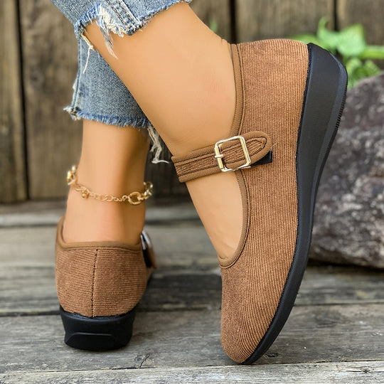 Damen Elegante und komfortable Mary Jane Schuhe EB