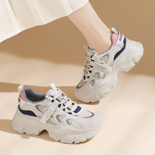 Damen Sportliche Lauf-Sneaker mit verstärkter Dämpfung und atmungsaktivem Obermaterial EB