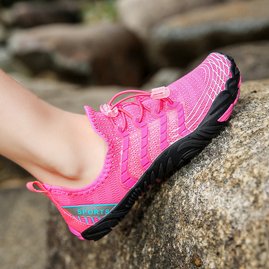 Damen Wassersportschuhe mit rutschfester Sohle und atmungsaktivem Mesh-Obermaterial EB