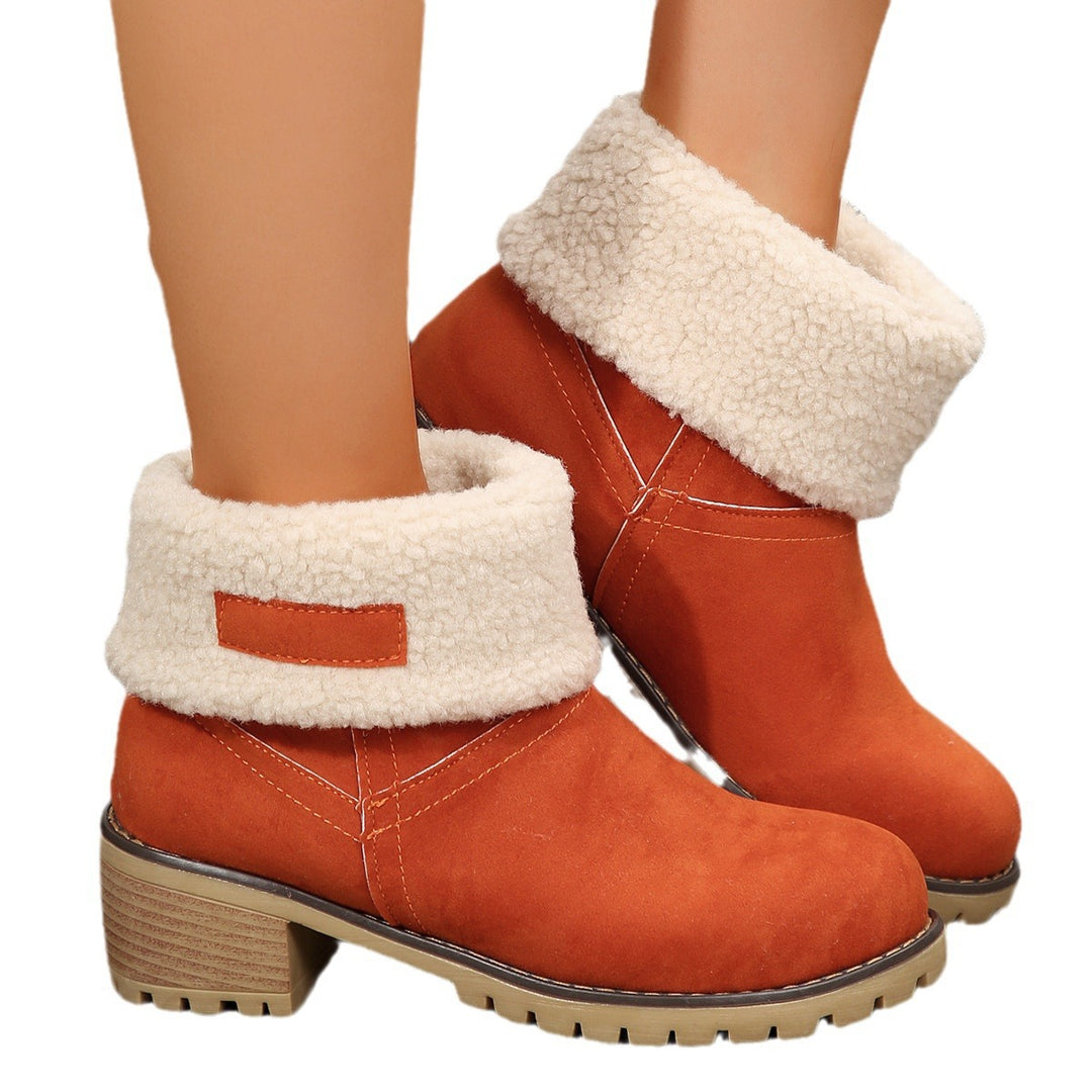 Damen Stiefeletten mit kuscheligem Futter und rutschfester Sohle EB