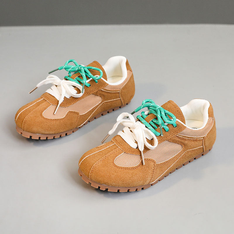 Damen Sportliche Freizeitschuhe mit atmungsaktiven Mesh-Einsätzen EB