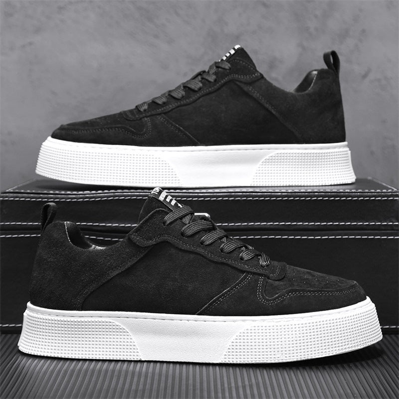 Damen Sneakers mit hochwertigem Wildleder-Obermaterial und rutschfester Sohle EB