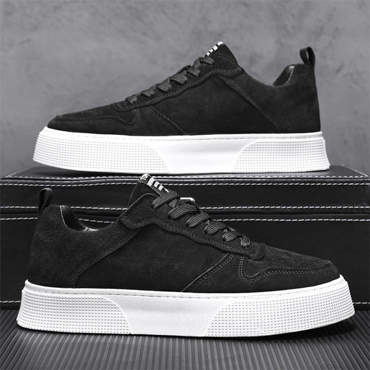 Damen Sneakers mit hochwertigem Wildleder-Obermaterial und rutschfester Sohle EB