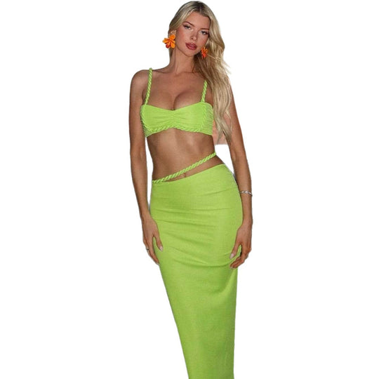 Damen Bikini-Oberteil mit kurvenbetonendem Schnitt und elegantem Taillenausschnitt EB