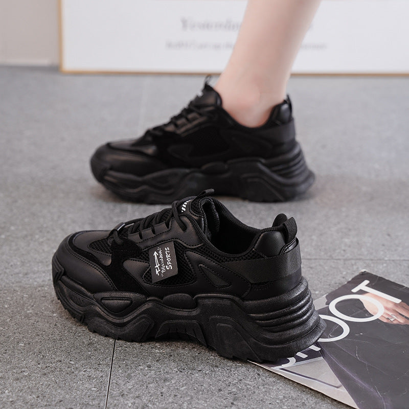 Damen Sportliche Chunky Sneakers mit dämpfendem Komfort und atmungsaktiver Obermaterialstruktur EB