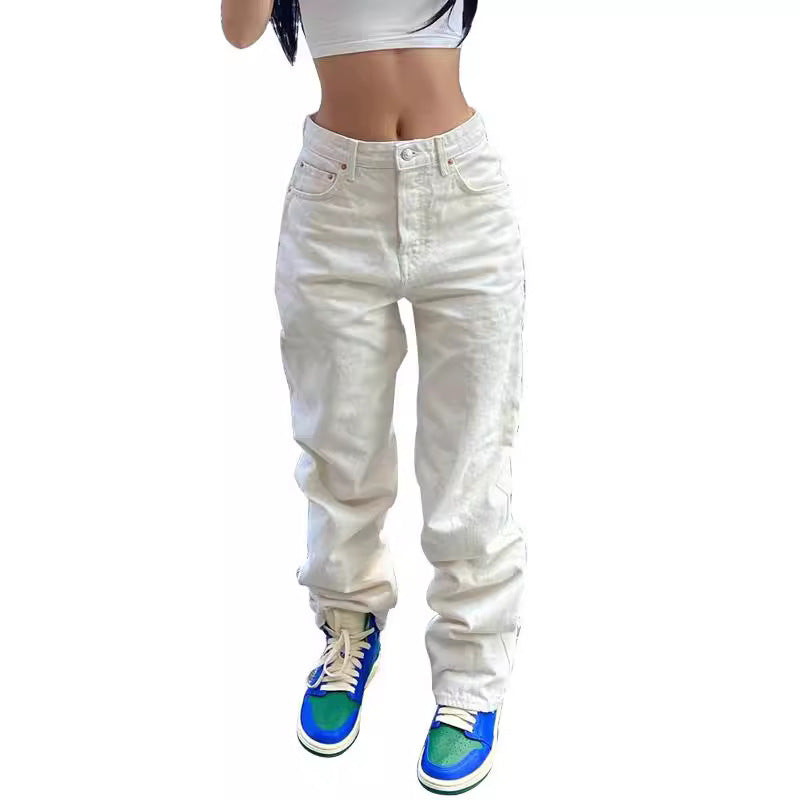 Damen lockere Baumwollhose EB