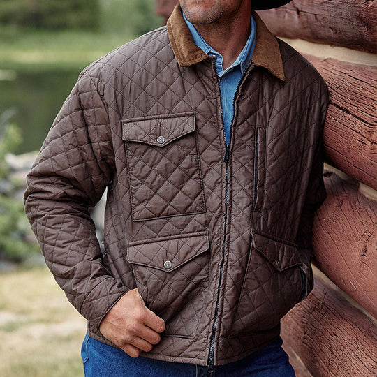 Herren gesteppte Freizeitjacke EB
