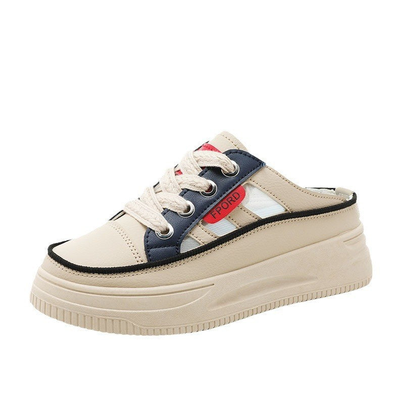 Damen Komfortable Slip-On Sneakers mit trendigem Plateau EB