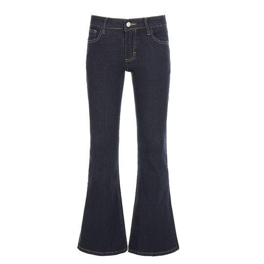 Damen Flared Jeans im eleganten Vintage-Stil EB