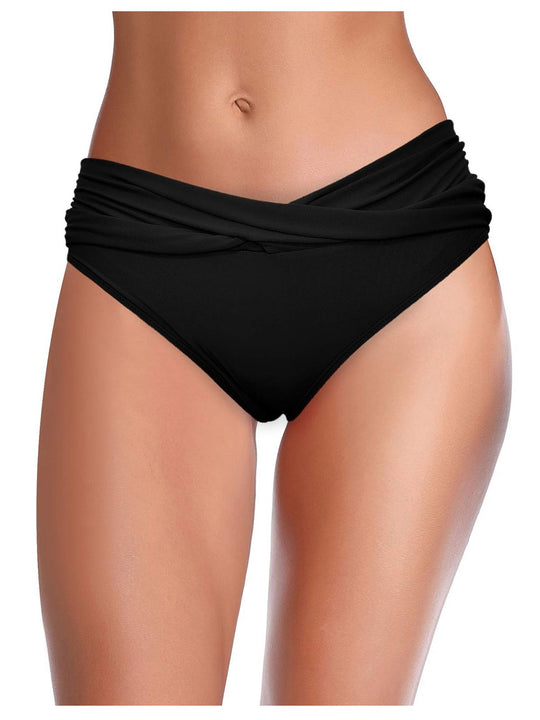Damen Bikini-Hose mit elegantem Wickeldesign EB