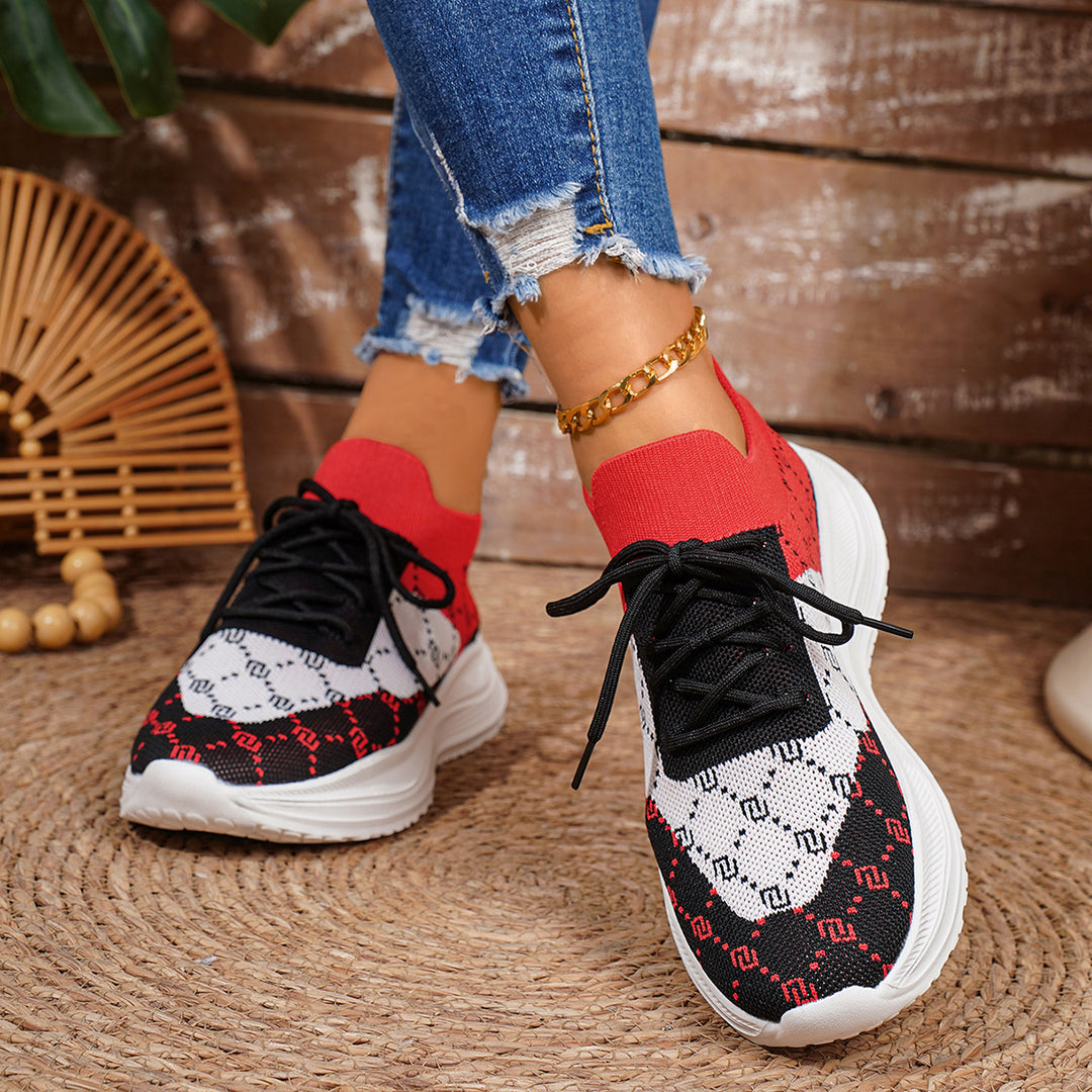 Damen Sportliche High-Performance Sneakers EB