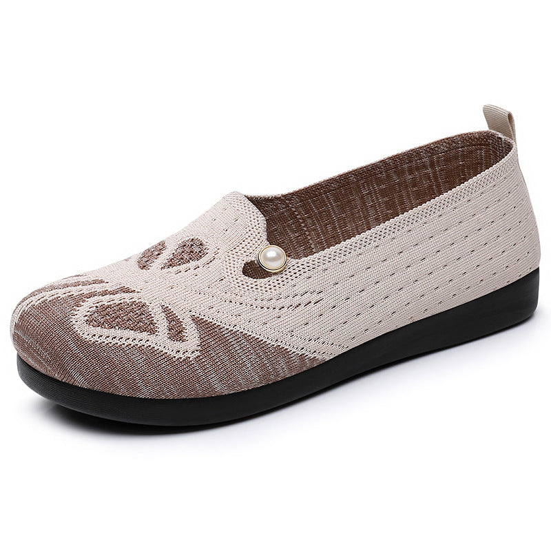 Damen Komfortable Freizeit-Slipper mit modischem Lochdesign EB
