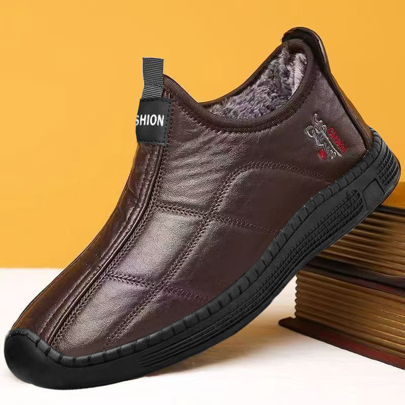 Damen Bequeme und isolierte Stiefeletten mit rutschfester Sohle EB