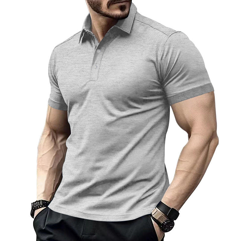 Herren Hochwertiges Kurzarm Poloshirt mit atmungsaktiver Technologie und modernem Schnitt EB