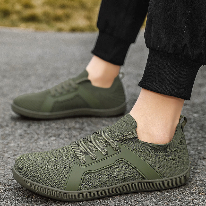 Herren nan urbaner Strick-Freizeit-Sneaker mit elastischem Schlupfschaft, thermoplastischer Seitenverstärkung und stoßdämpfender Leichtlaufsohle EB