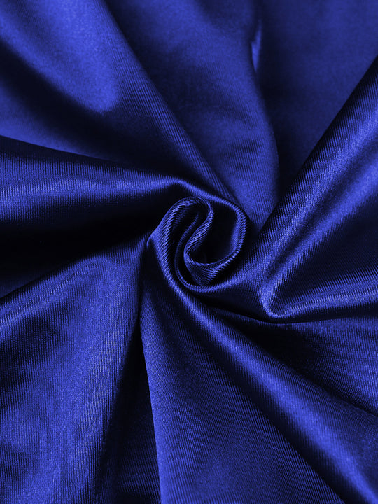Damen Elegantes Maxikleid mit raffinierter Drapierung und hohem Schlitz EB